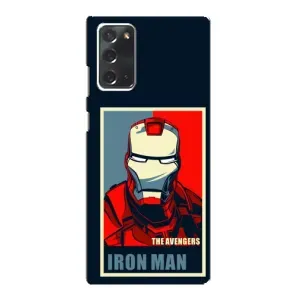 Чехол Супергерой Железный человек на Samsung Galaxy Note 20 (Art Iron man)
