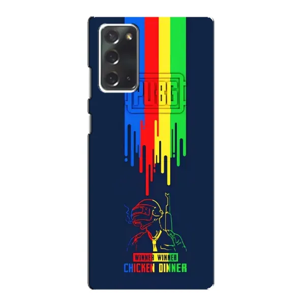 Чехол с рисунком «Арт Пабг» для Samsung Galaxy Note 20