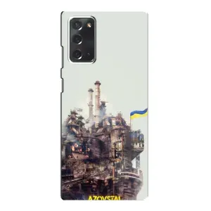 Чехлы на военную тематику для Samsung Galaxy Note 20 (Азовсталь)
