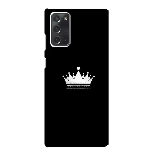 Чехол с рисунком «Белая корона» для Samsung Galaxy Note 20 Чехол с рисунком «Белая корона» для Samsung Galaxy Note 20