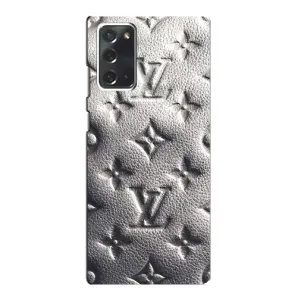 Текстурний Чохол Louis Vuitton для Самсунг Нот 20 (Бежевий ЛВ)