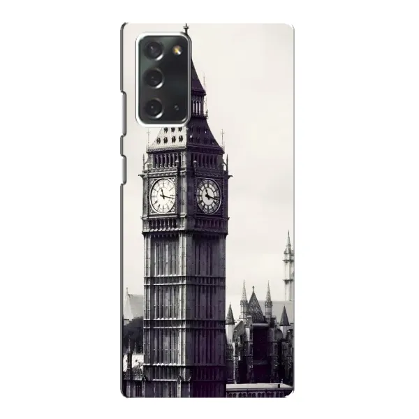 Чехол с рисунком «Биг-Бен» для Samsung Galaxy Note 20 Чехол с рисунком «Биг-Бен» для Samsung Galaxy Note 20