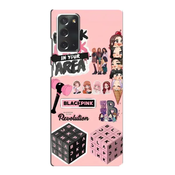 Чехол с рисунком «BLACK PINK коллаж» для Samsung Galaxy Note 20 Чехол с рисунком «BLACK PINK коллаж» для Samsung Galaxy Note 20