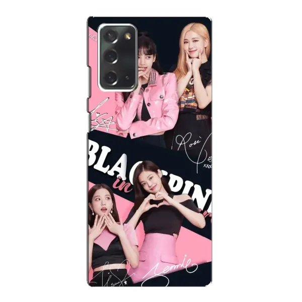 Чехол с рисунком «BLACKPINK» для Samsung Galaxy Note 20 Чехол с рисунком «BLACKPINK» для Samsung Galaxy Note 20