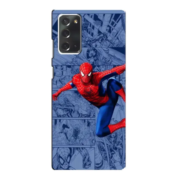 Чехол с рисунком «Человек Паук» для Samsung Galaxy Note 20
