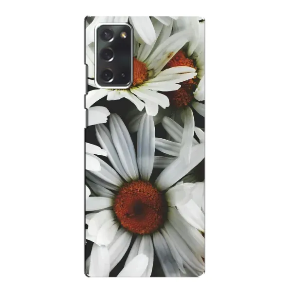 Чехол с рисунком «Цветы Ромашки» для Samsung Galaxy Note 20 Чехол с рисунком «Цветы Ромашки» для Samsung Galaxy Note 20