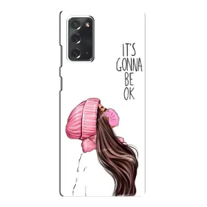 Чехол Стильные девушки на Samsung Galaxy Note 20 (Девушка в маске)