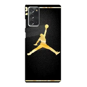Силіконовый Чохол Nike Air Jordan на Самсунг Нот 20 (Джордан 23)