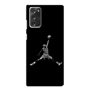Силіконовый Чохол Nike Air Jordan на Самсунг Нот 20 (Джордан)