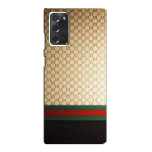 Чохли бренд ГУЧЧІ для Samsung Galaxy Note 20 (Фон Гуччі)