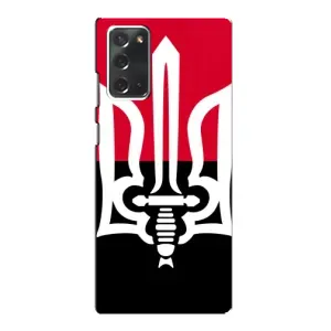 Чохли УПА (Червоно-Чорний) на Samsung Galaxy Note 20 (Герб України)