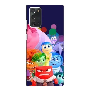 Чехол Головоломка для Samsung Galaxy Note 20 - (AlphaPrint) (Герои головоломки)