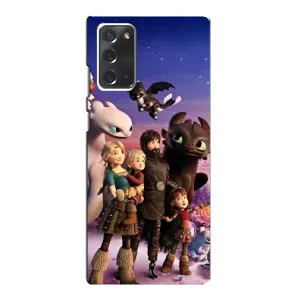 Чехол дракон Беззубик для Samsung Galaxy Note 20 (Герои дракона)