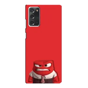 Чехол Головоломка для Samsung Galaxy Note 20 - (AlphaPrint) (Гнев)