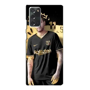 Силиконовый Чехол Samsung Galaxy Note 20 (Gold Neymar)