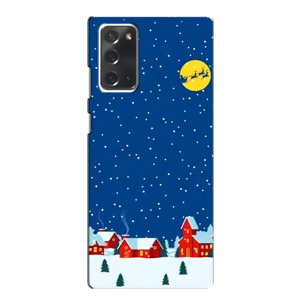 Чехол с рисунком «Город в снегу» для Samsung Galaxy Note 20 Чехол с рисунком «Город в снегу» для Samsung Galaxy Note 20