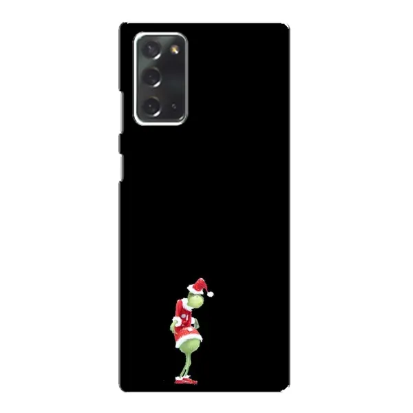 Чехол с рисунком «Гринч на чорном» для Samsung Galaxy Note 20 Чехол с рисунком «Гринч на чорном» для Samsung Galaxy Note 20