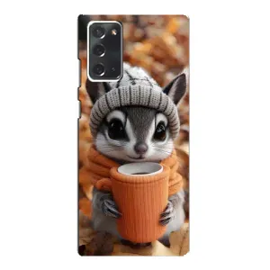 Друкований чохол 'Звірята з кавою' для Samsung Galaxy Note 20
