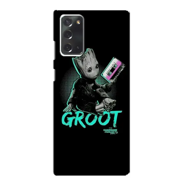 Чехол с рисунком «Groot» для Samsung Galaxy Note 20 Чехол с рисунком «Groot» для Samsung Galaxy Note 20
