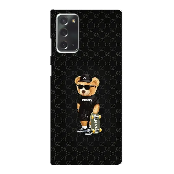 Чехол с рисунком «GUCCI Teddy» для Samsung Galaxy Note 20 Чехол с рисунком «GUCCI Teddy» для Samsung Galaxy Note 20