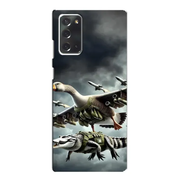 Чехол с рисунком «Гусини и крокодило» для Samsung Galaxy Note 20 Чехол с рисунком «Гусини и крокодило» для Samsung Galaxy Note 20