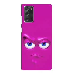 Силиконовые Чехлы (смешные стикеры) для Samsung Galaxy Note 20 (Хитрая мордочка)