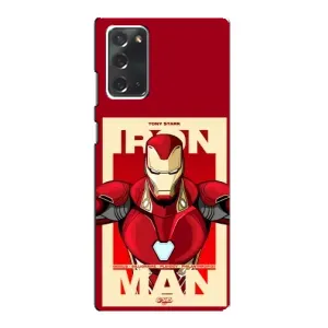 Чехол Супергерой Железный человек на Samsung Galaxy Note 20 (Iron man)