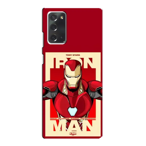 Чехол с рисунком «Iron man» для Samsung Galaxy Note 20