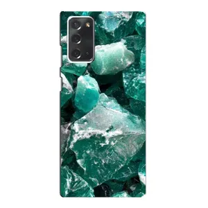 Чехол (Дорого -богато) на Samsung Galaxy Note 20 (Изумруд)