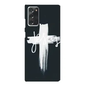 Чехлы для Самсунг Нот 20 (Крест Иисуса)