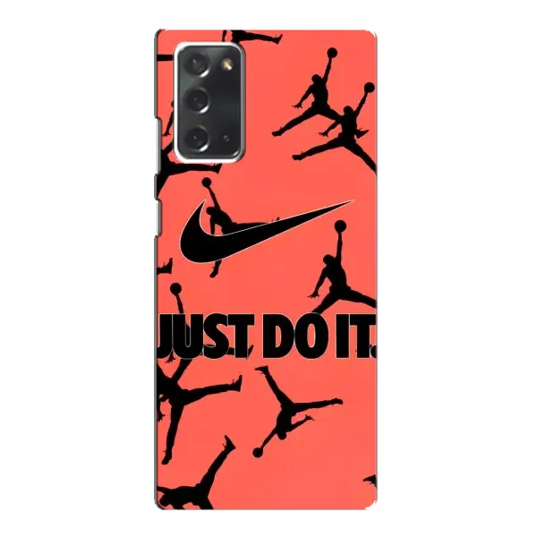 Чехол с рисунком «Just Do It» для Samsung Galaxy Note 20 Чехол с рисунком «Just Do It» для Samsung Galaxy Note 20