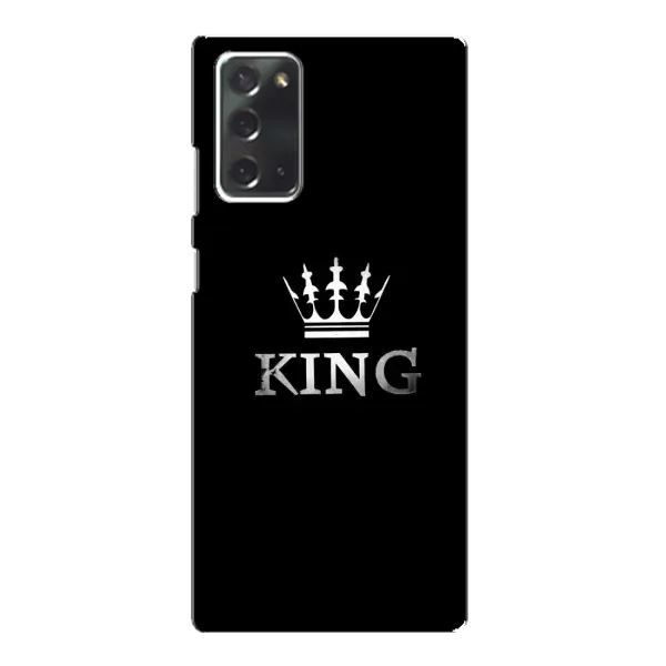 Чехол с рисунком «KING» для Samsung Galaxy Note 20 Чехол с рисунком «KING» для Samsung Galaxy Note 20
