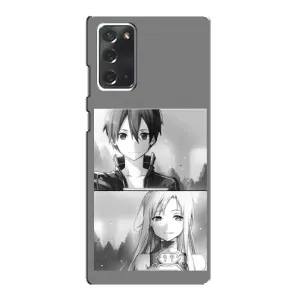 Чохли з героями АНИМЕ на Samsung Galaxy Note 20 (Кіріто-Асуна)