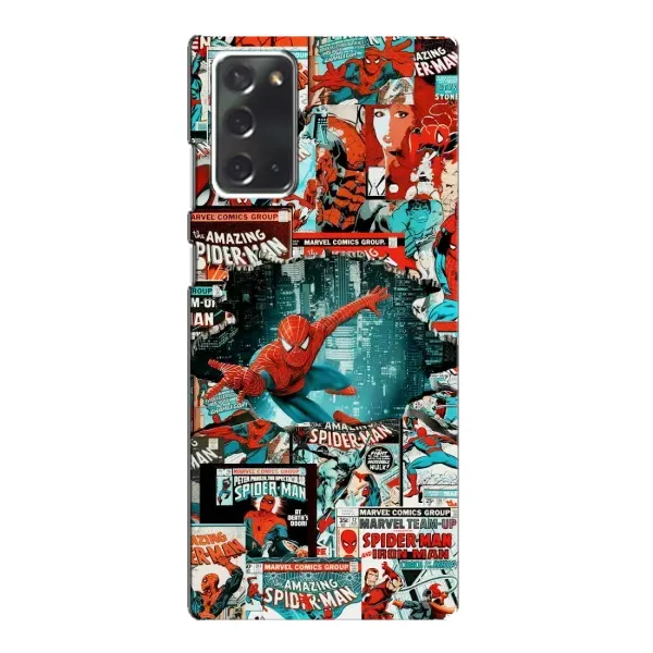 Чехол с рисунком «Комиксы Человек Паук» для Samsung Galaxy Note 20 Чехол с рисунком «Комиксы Человек Паук» для Samsung Galaxy Note 20