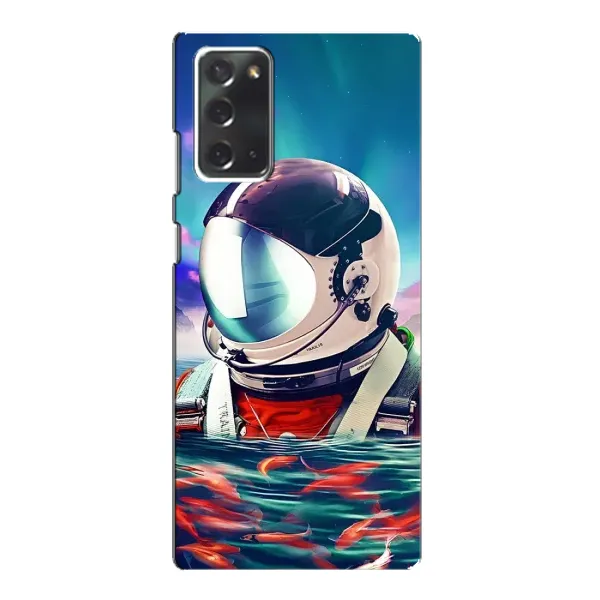 Чехол с рисунком «Космонавт в воде» для Samsung Galaxy Note 20 Чехол с рисунком «Космонавт в воде» для Samsung Galaxy Note 20