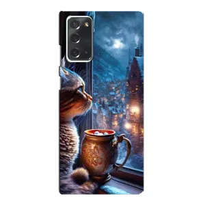 Чохли на Новий Рік Samsung Galaxy Note 20 (Кіт новорічний)