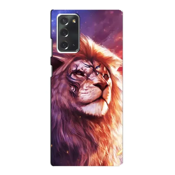 Чехол с рисунком «Красочный ЛЕВ» для Samsung Galaxy Note 20 Чехол с рисунком «Красочный ЛЕВ» для Samsung Galaxy Note 20