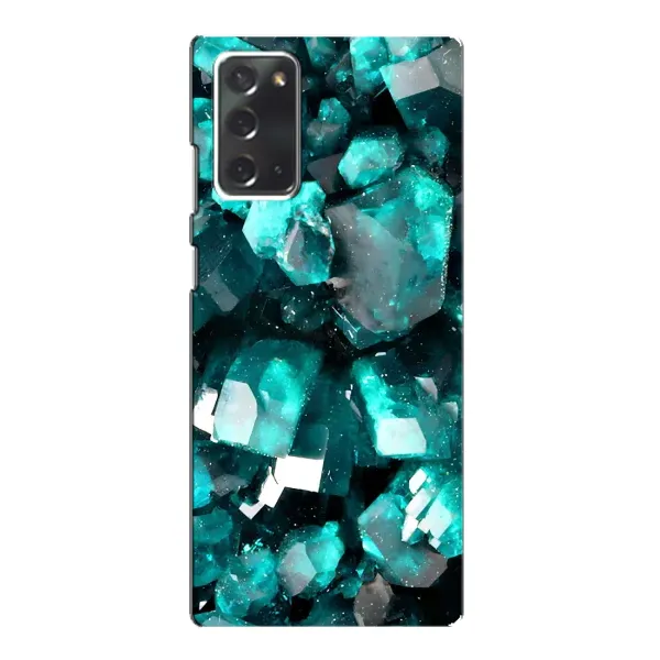 Чехол с рисунком «Кристалы» для Samsung Galaxy Note 20 Чехол с рисунком «Кристалы» для Samsung Galaxy Note 20