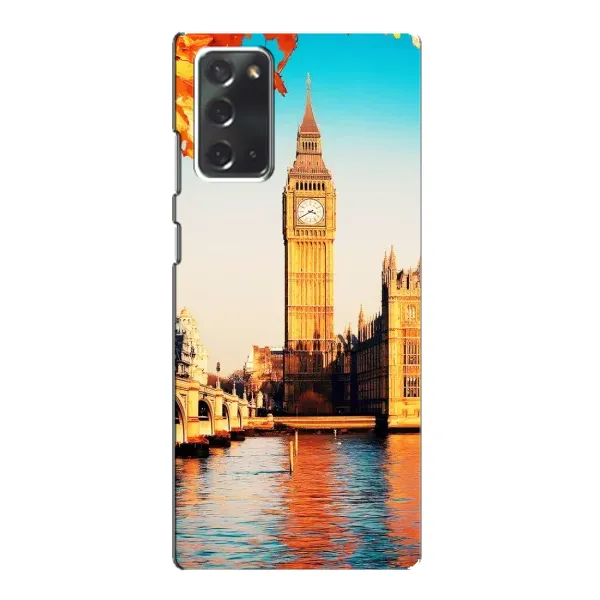 Чехол с рисунком «Летний Лондон» для Samsung Galaxy Note 20 Чехол с рисунком «Летний Лондон» для Samsung Galaxy Note 20