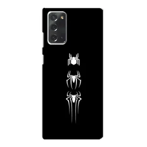 Чехол Супергерой Человека Паука на Samsung Galaxy Note 20 (Лого паука)