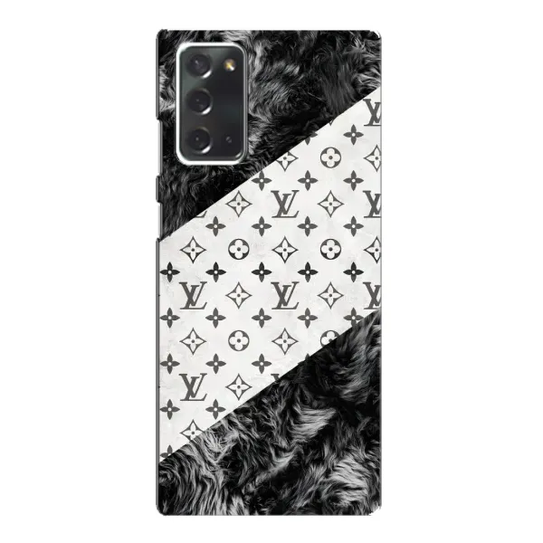 Чохол з малюнком «LV на білому» для Samsung Galaxy Note 20 Чохол з малюнком «LV на білому» для Samsung Galaxy Note 20