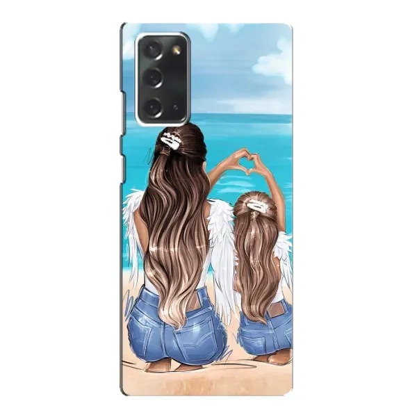 Чехол с рисунком «Мама и дочь» для Samsung Galaxy Note 20 Чехол с рисунком «Мама и дочь» для Samsung Galaxy Note 20