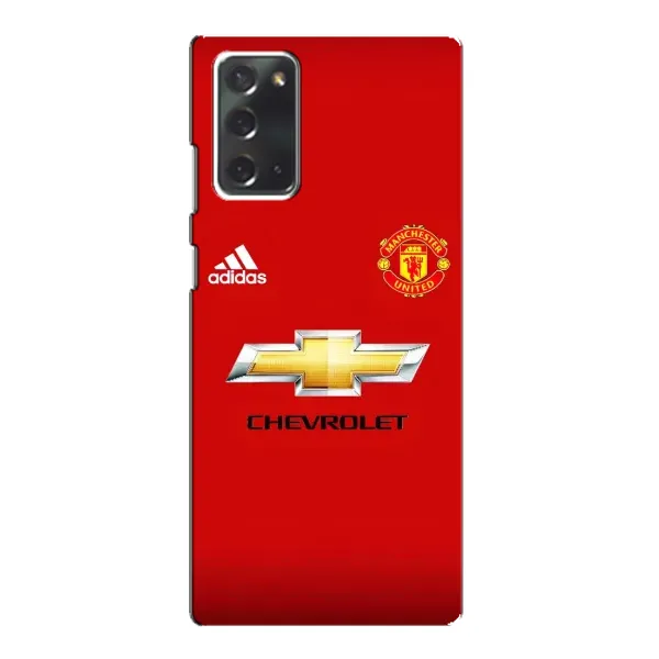 Чехол с рисунком «Man United» для Samsung Galaxy Note 20 Чехол с рисунком «Man United» для Samsung Galaxy Note 20