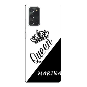 Чехлы для Samsung Galaxy Note 20 - Женские имена (MARINA)