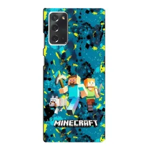 Чохли для Samsung Galaxy Note 20 (Персонажі МайнКрафт) (Майнкрафт)