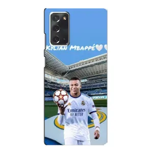Чохол (TPU) з Футболістом на Samsung Galaxy Note 20 (Mbappe Real)