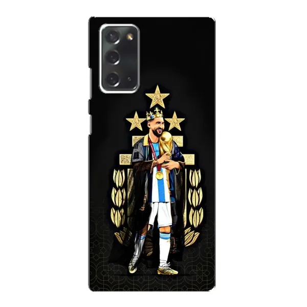 Чохол з малюнком «Мессі король» для Samsung Galaxy Note 20 Чохол з малюнком «Мессі король» для Samsung Galaxy Note 20