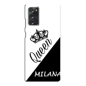 Чехлы для Samsung Galaxy Note 20 - Женские имена (MILANA)