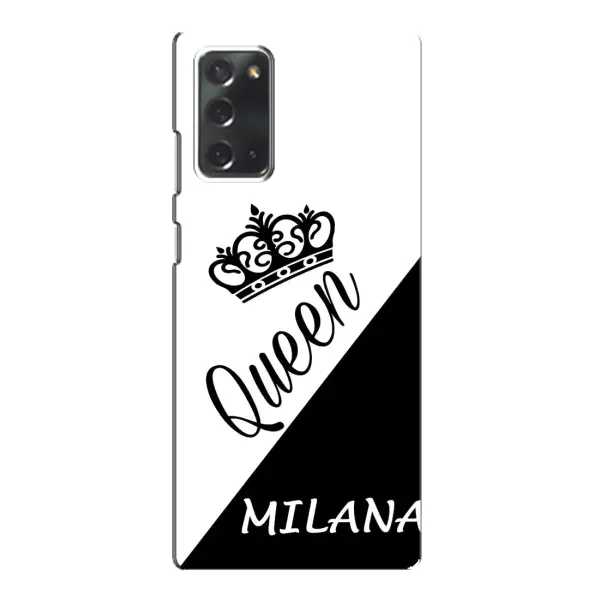 Чехол с рисунком «MILANA» для Samsung Galaxy Note 20 Чехол с рисунком «MILANA» для Samsung Galaxy Note 20