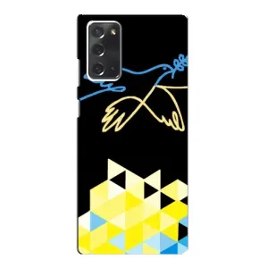 Чехол на Samsung Galaxy Note 20 Украинский дизайн (Мир для Украины)